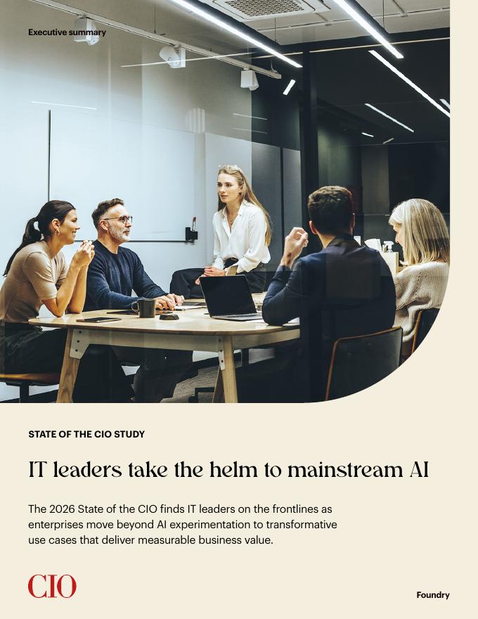 CIO：2026年角色跃迁：从技术管理者到AI转型引领者报告（英文版）海报