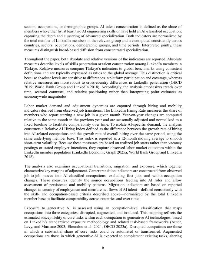 世界银行：人工智能与土耳其劳动力市场调整：来自LinkedIn数据的证据（英文版）_第9页