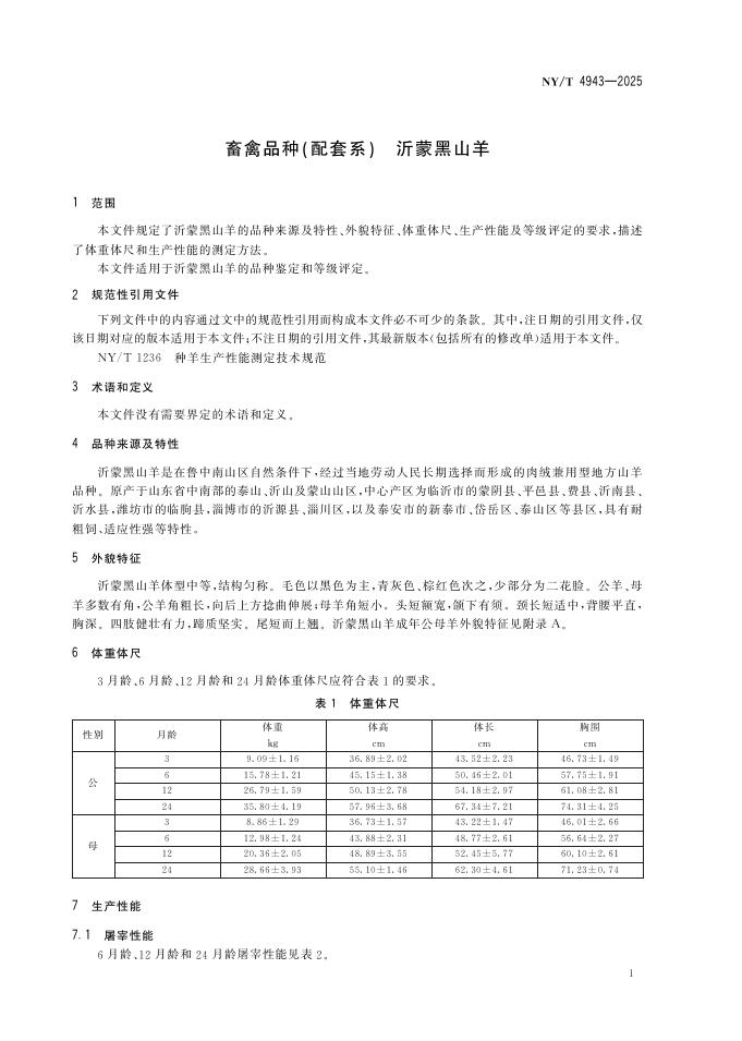 NY/T 4943-2025 标准预览