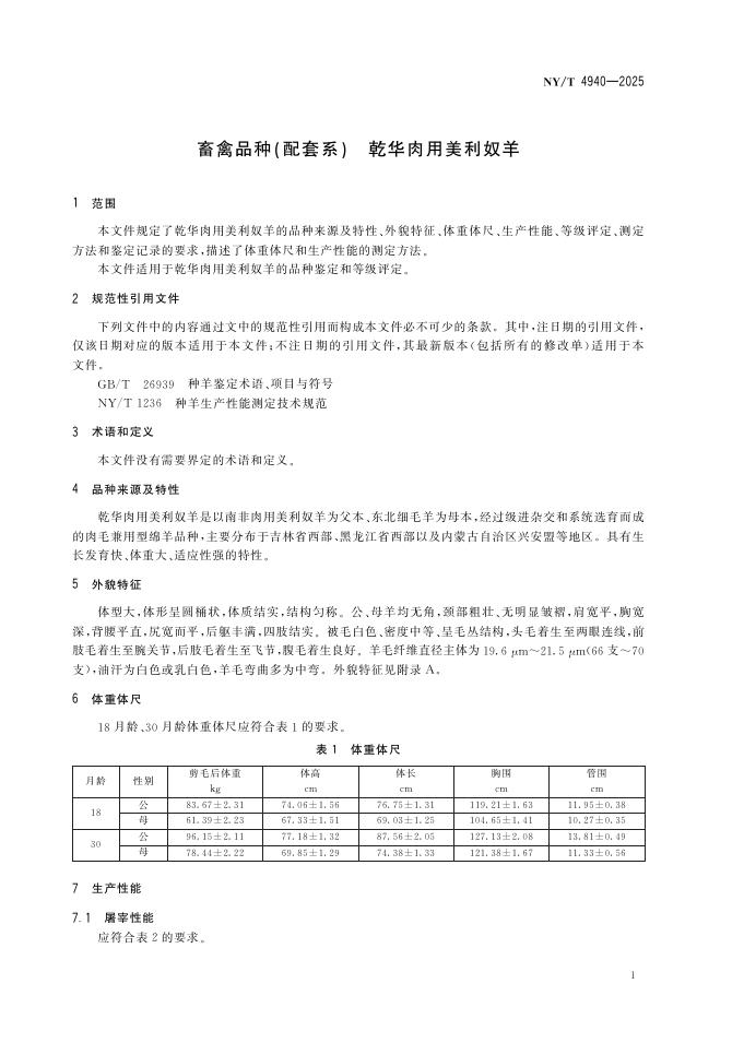 NY/T 4940-2025 标准预览