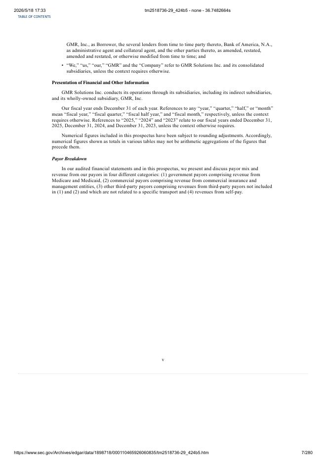 GMR Solutions Inc. 纽约证券交易所IPO上市招股说明书_第7页