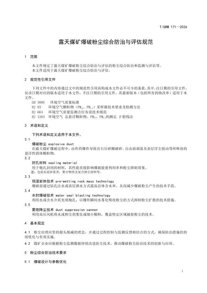 T/GRM 171-2026 标准预览