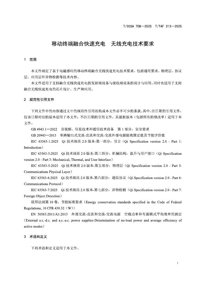 T/CCSA 708-2025 标准预览