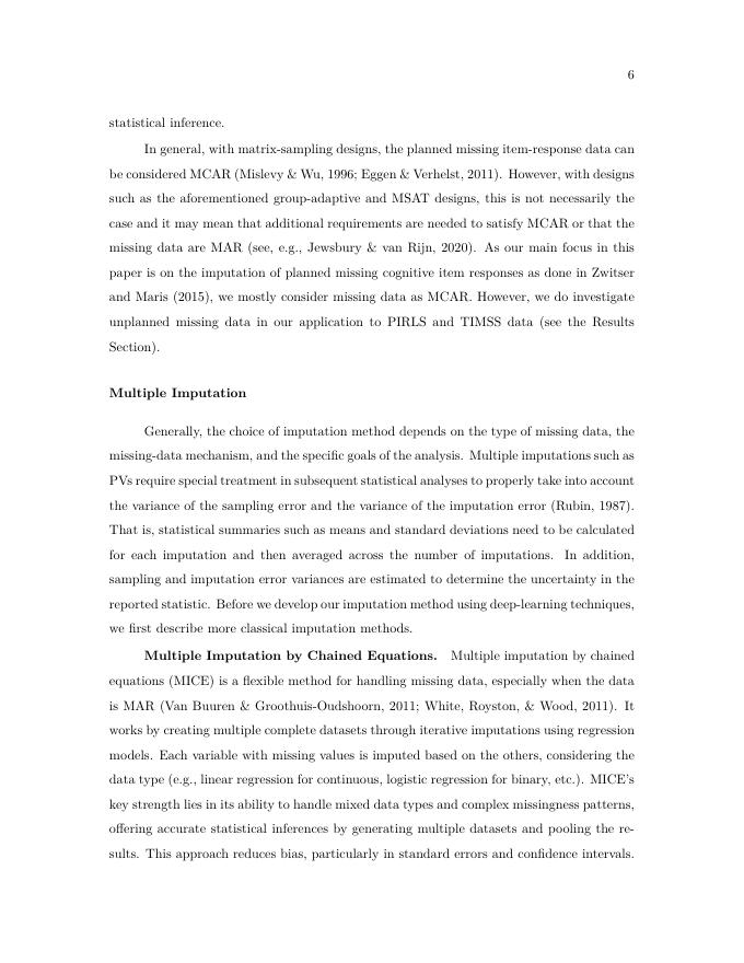 国际教育成就评价协会（IEA）：两步法插补结合IRT和深度学习方法用于大规模调查评估（英文版）_第6页