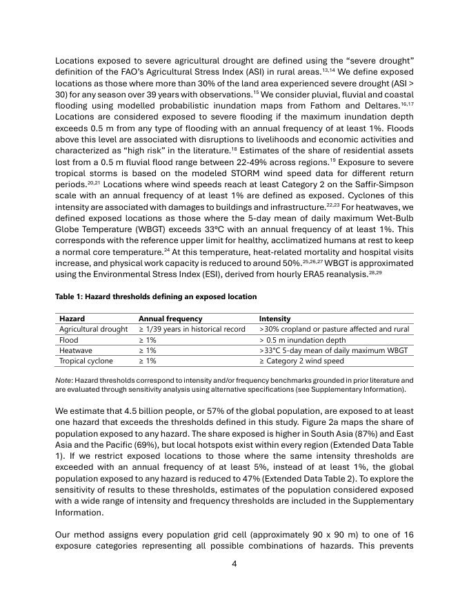 世界银行：全球五分之一人口面临气候相关灾害的高风险（英文版）_第6页