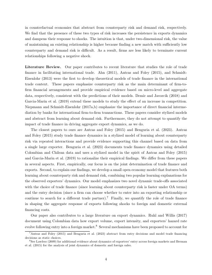 世界银行：国际贸易融资与学习动态（英文版）_第7页