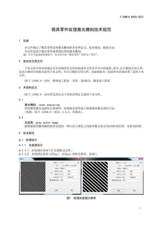 T/CDMIA B006-2021 标准预览