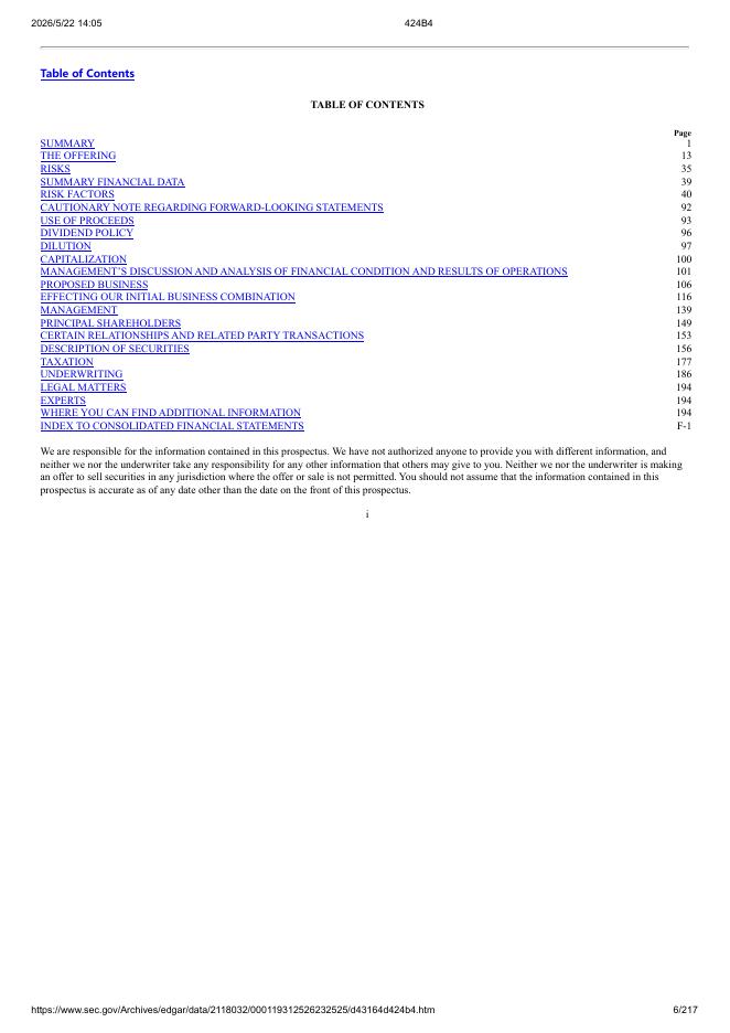 Research Alliance Corporation III美股纳斯达克IPO上市招股说明书_第6页