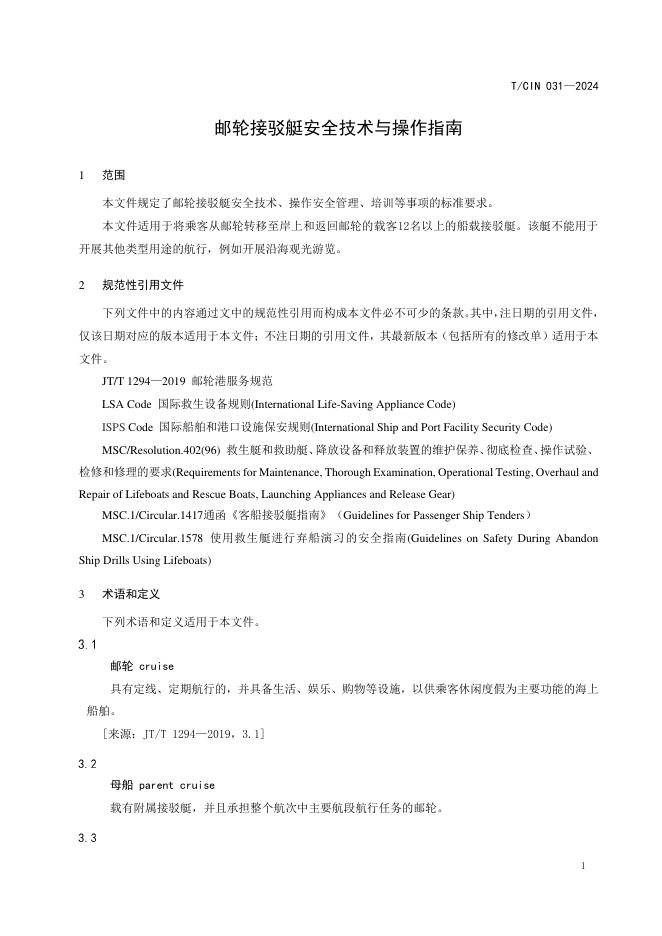 T/CIN 031-2024 标准预览