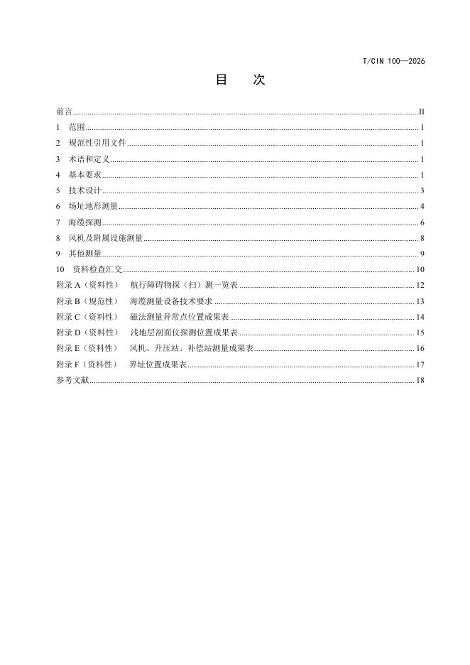 T/CIN 100-2026 标准预览