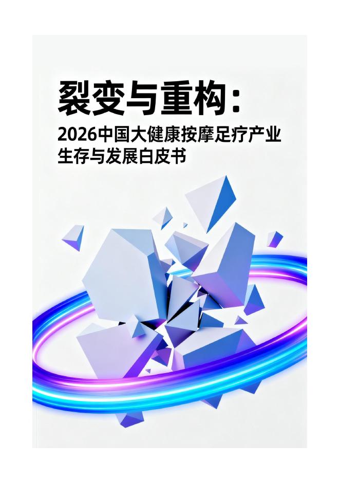 上海沐浴行业协会：2026年中国大健康按摩足疗产业生存与发展白皮书海报