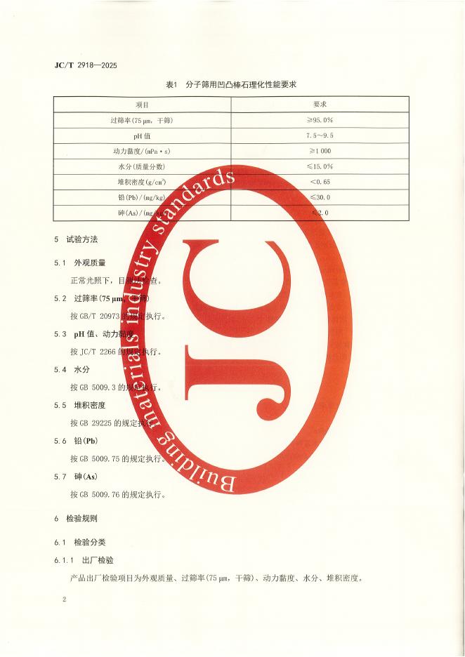 JC/T 2918-2025 标准预览