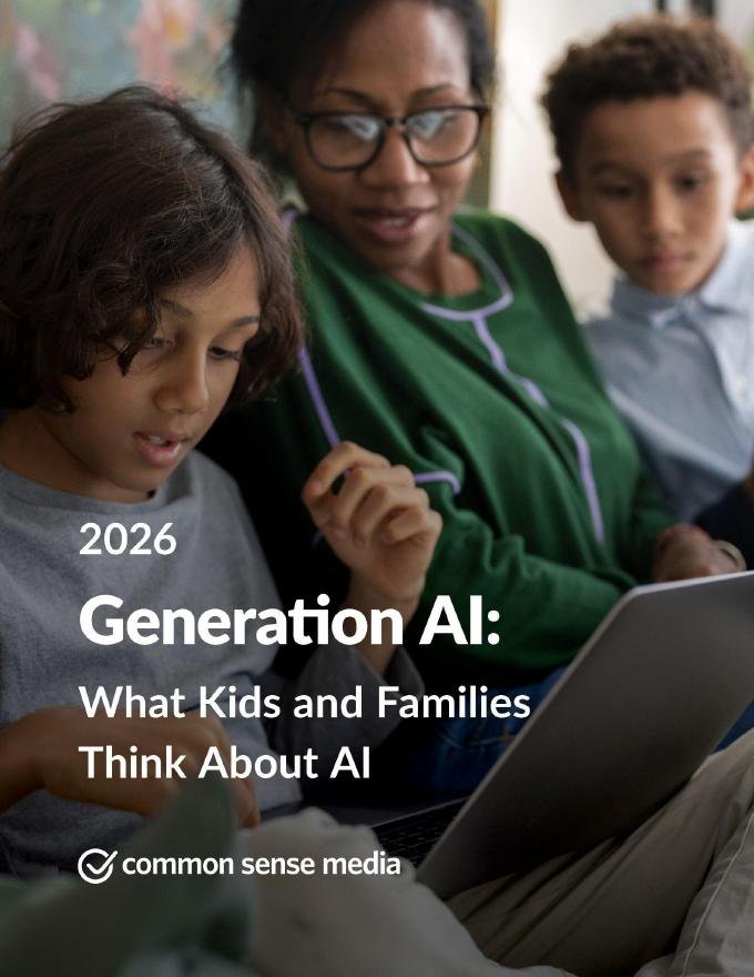 Common Sense Media：2026年人工智能行业时代：青少年与家庭群体对人工智能的看法调查报告海报