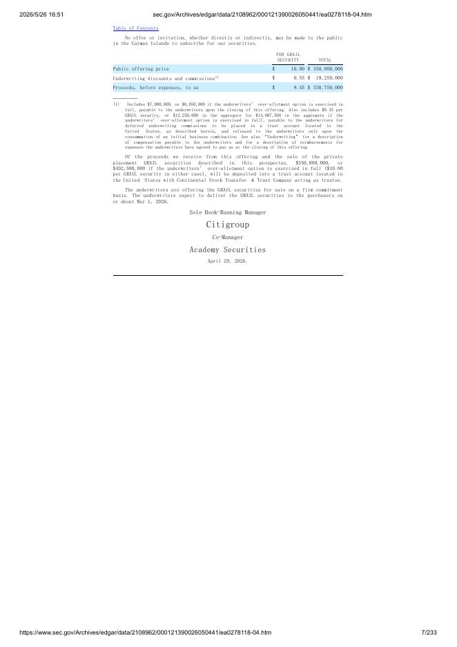 General Catalyst Global Resilience Merger Corp.美股纳斯达克IPO上市招股说明书_第7页