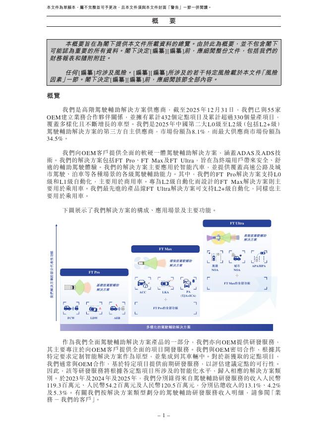 福瑞泰克（浙江）智能科技股份有限公司港交所IPO上市招股说明书（2026年5月更新版）_第10页