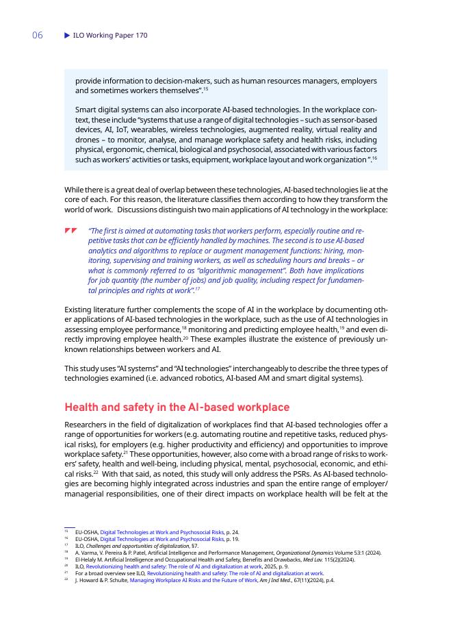 国际劳工组织（ILO）：AI系统和工作：不断变化的心理社会工作环境（英文版）_第9页