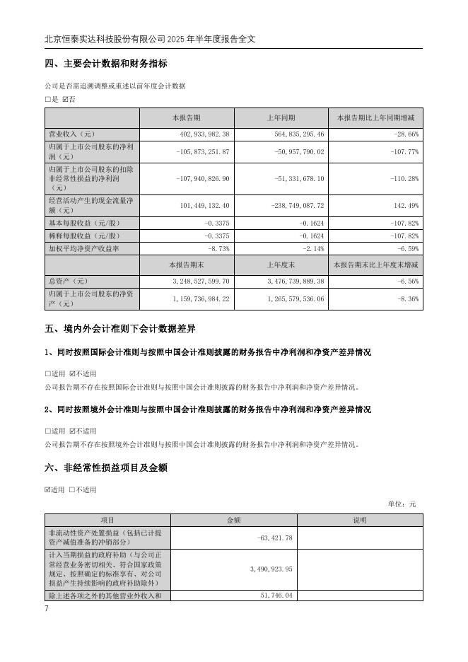 300513-恒实科技：2025年半年度报告(更正后)_第7页