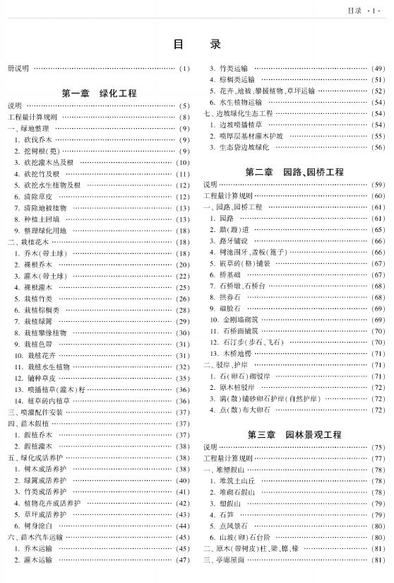 西藏自治区建设工程计价定额（2025版）D园林绿化工程（XZA2-31-2025）_第7页