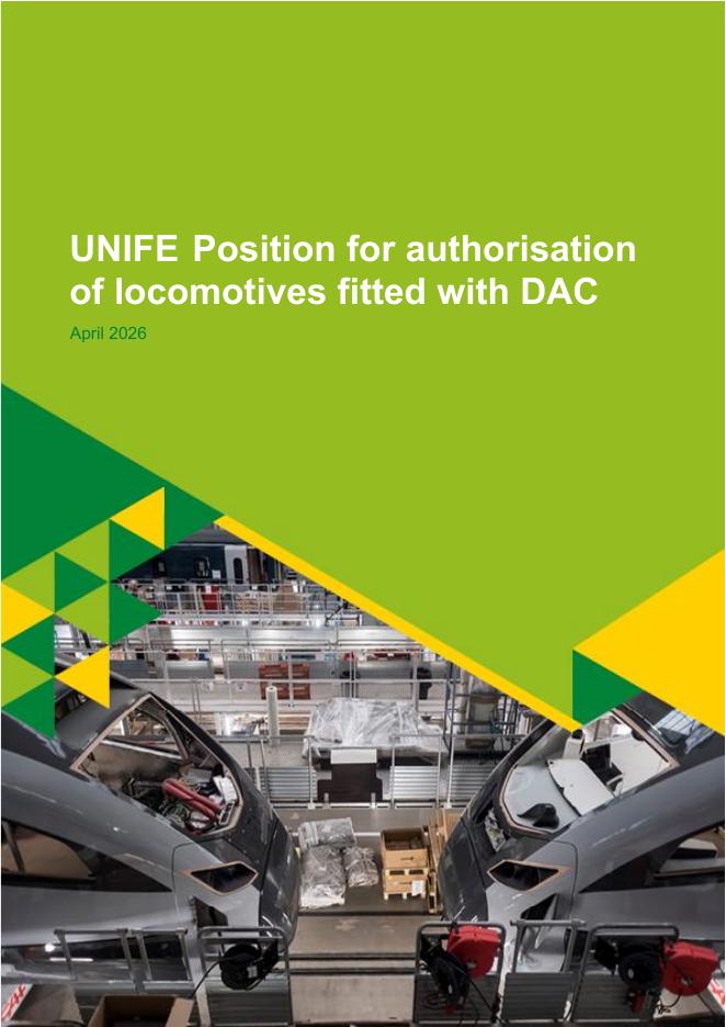 UNIFE：2026年对配备DAC的机车授权的立场报告（英文版）海报