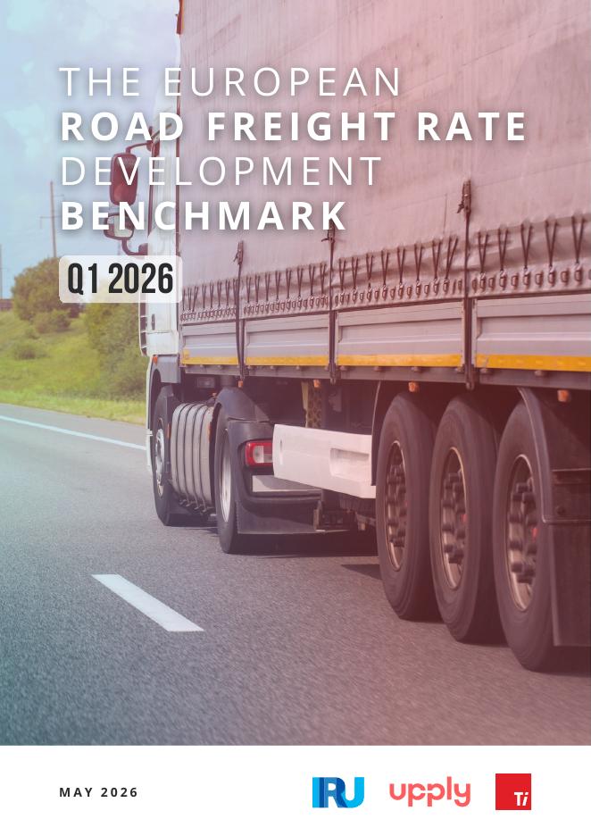 IRU&Upply&Ti：2026年第一季度欧洲公路货运运价发展基准报告（英文版）海报