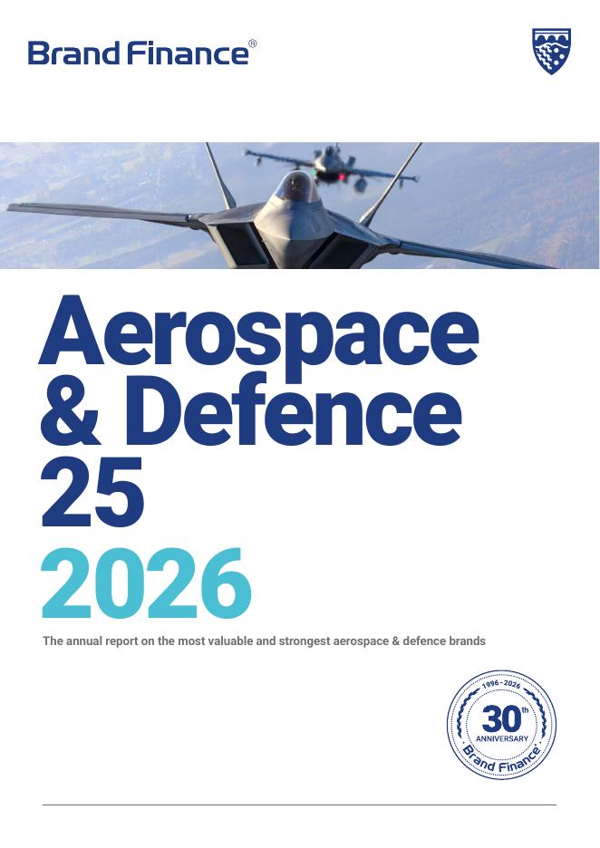 Brand Finance：2026年航空航天与国防品牌25强（英文版）海报