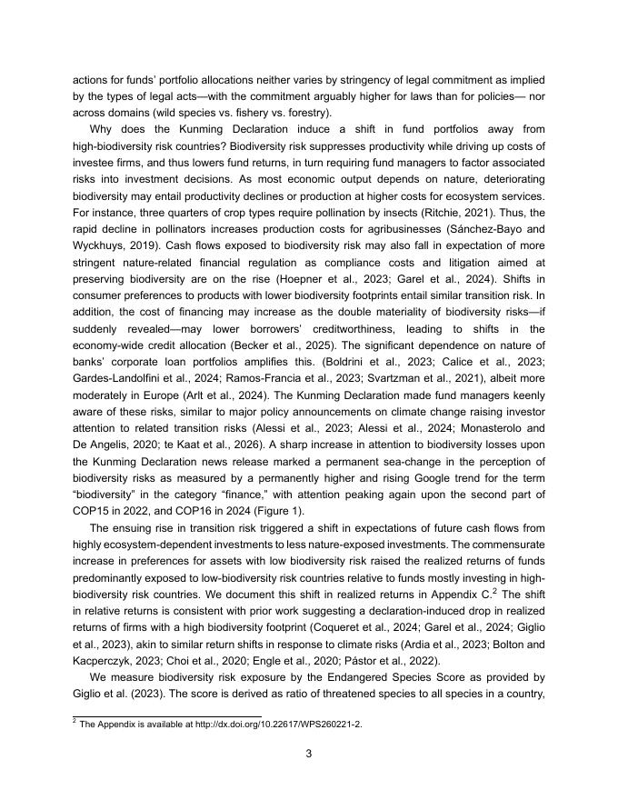 ADB亚洲开发银行：融资性质：投资基金与生物多样性风险（英文版）_第7页