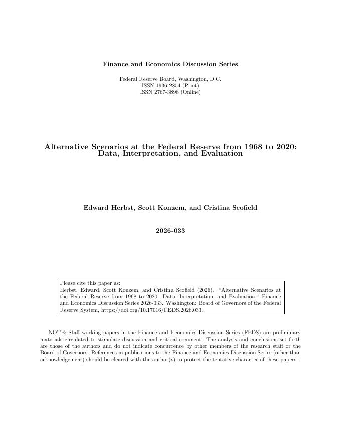 美联储：1968年至2020年美联储的替代方案：数据、解释和评估（英文版）_第1页