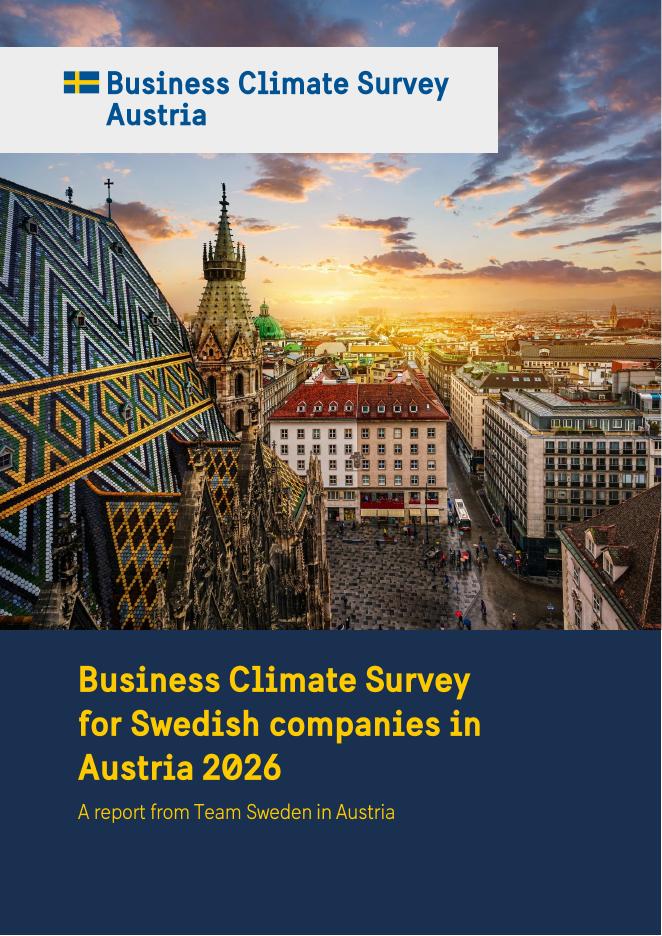 Team Sweden：2026年奥地利商业气候调查报告（英文版）海报
