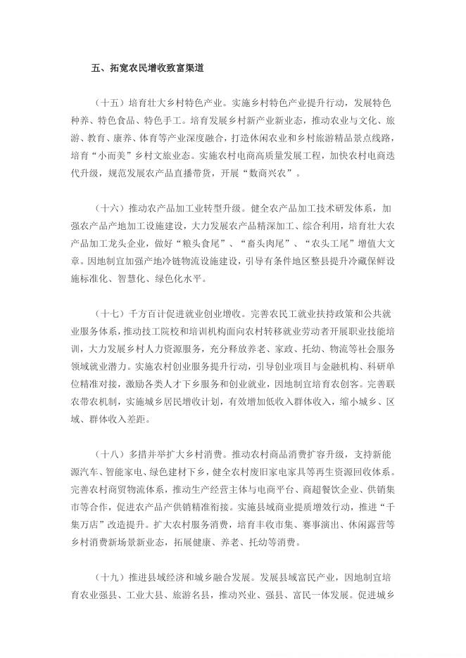 加快农业农村现代化十五五规划_第10页