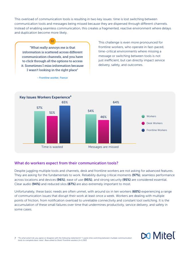 Mitel：2026年AI时代员工沟通指南：安全与业务的新命题（英文版）_第7页