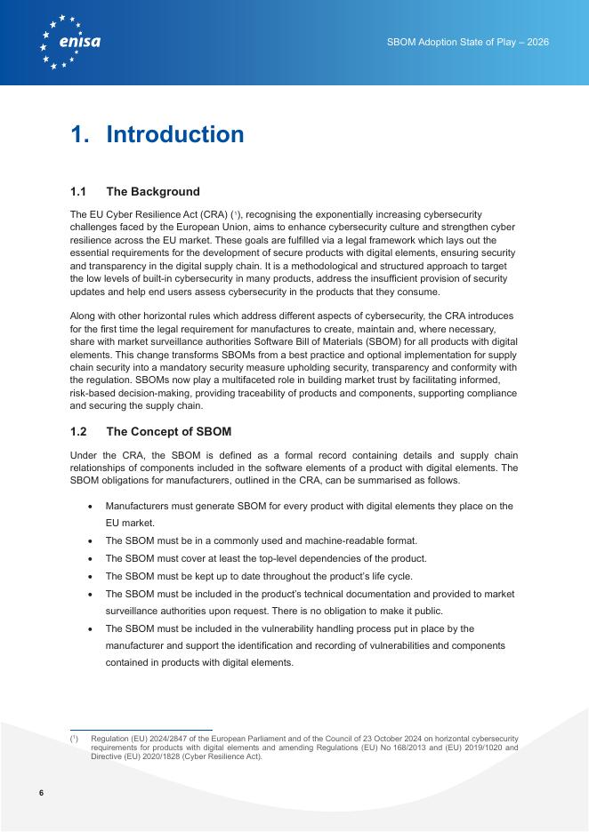 欧盟网络安全局（ENISA）：2026年SBOM采用现状报告（英文版）_第7页