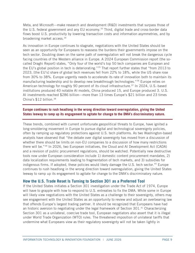 ITIF：2026年使用301条款对歧视性欧盟政策进行报复的案例（英文版）_第9页