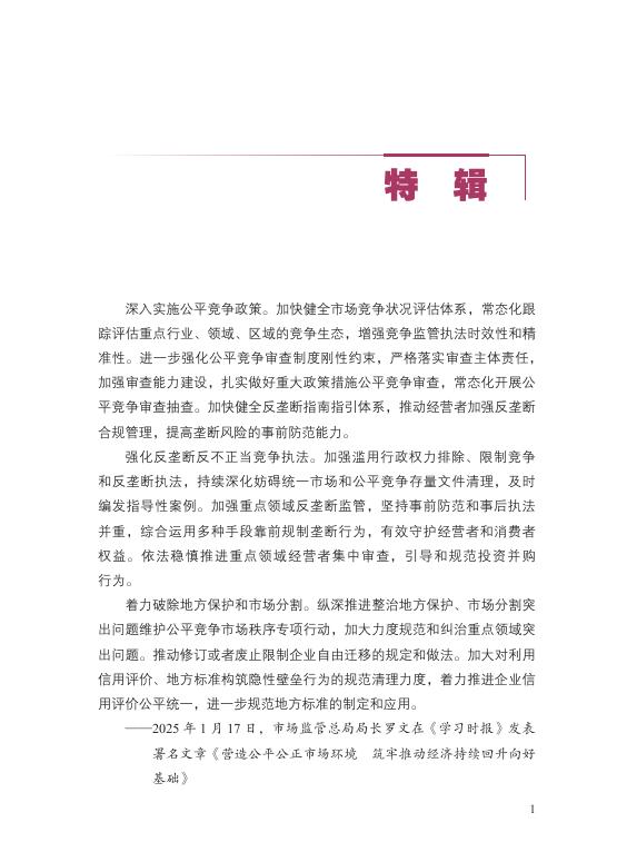 国家反垄断局：中国反垄断执法年度报告（2025）_第7页