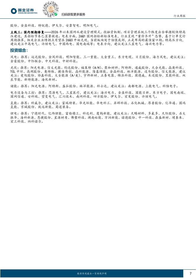 国金证券：电力设备与新能源行业研究：风光低位迎催化，反弹仍买α，把握锂电旺季、AIDC波动机会_第7页