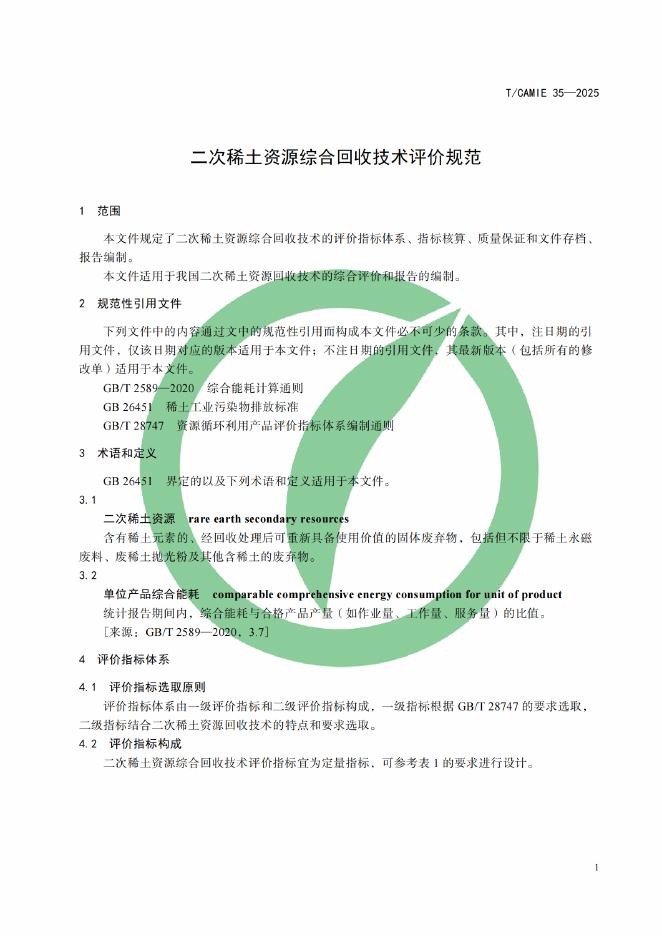 T/CAMIE 35-2025 标准预览