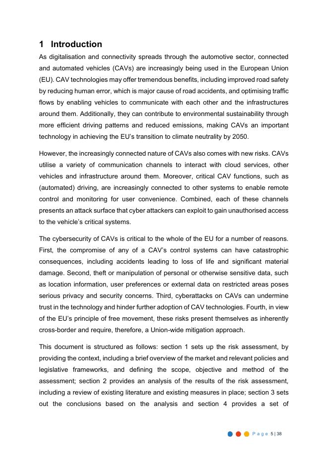 NIS：2026年欧盟网联与自动驾驶汽车协同风险评估报告（英文版）_第5页