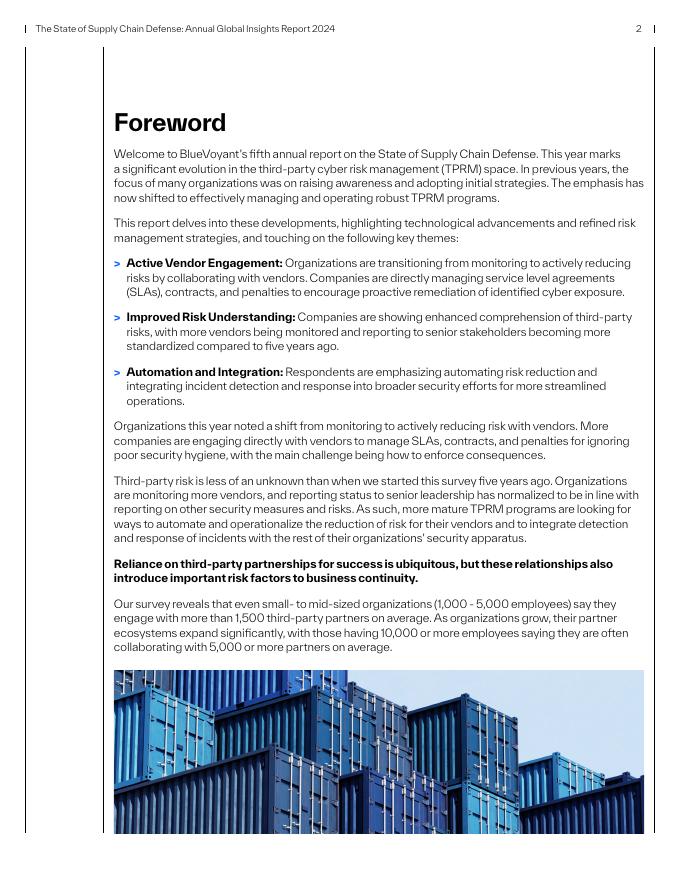 BlueVoyant：2024年全球供应链安全现状年度洞察报告（英文版）_第2页