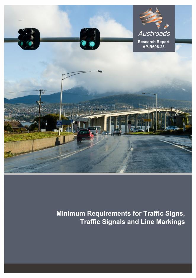 Austroads：2023年交通标志、交通信号和线标（支持CAV）的最低要求报告（英文版）海报