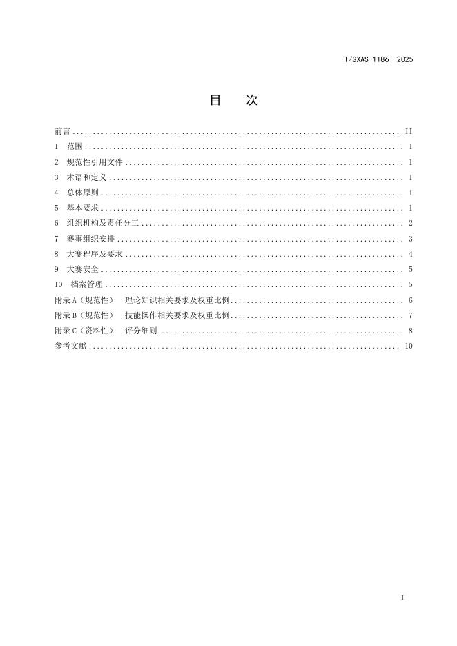 T/GXAS 1186-2025 标准预览