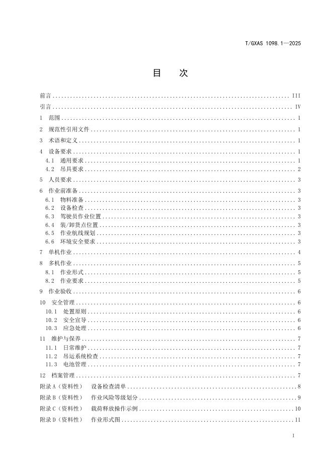 T/GXAS 1098.1-2025 标准预览