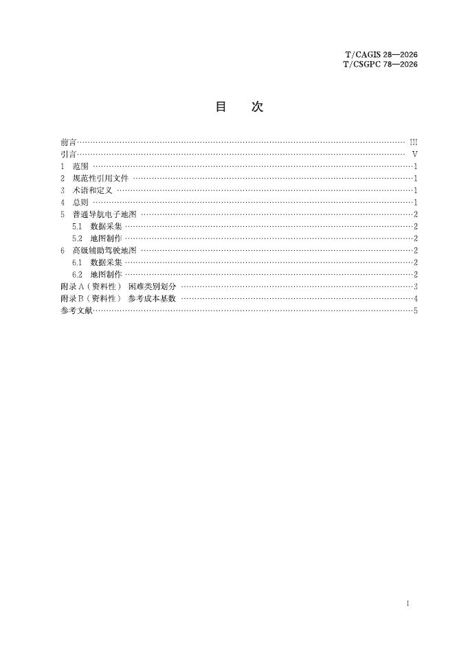 T/CAGIS 28-2026 标准预览