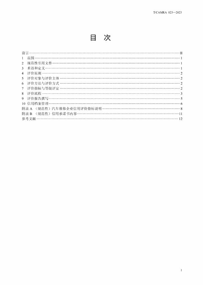 T/CAMRA 023-2023 标准预览
