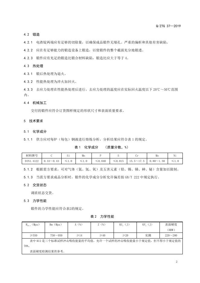 Q/ZTG 37-2019 标准预览