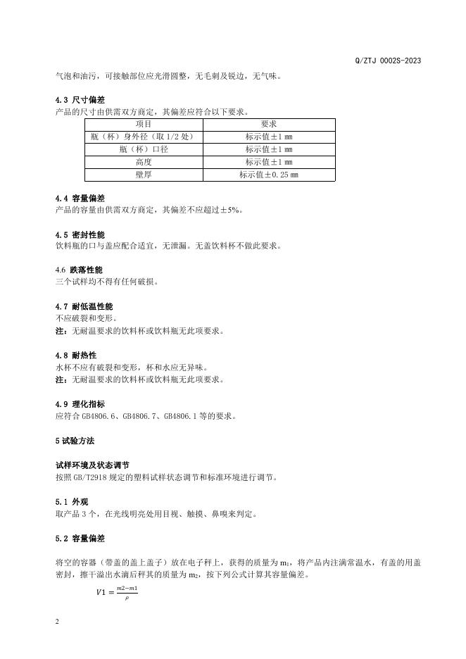 Q/ZTJ 0002S-2023 标准预览