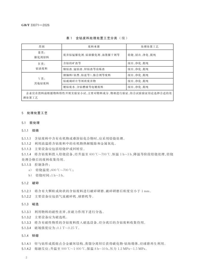GB/T 33071-2026 标准预览