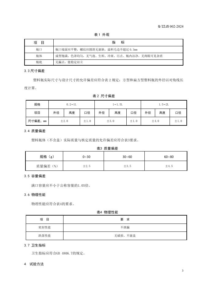 Q/ZZJS 002-2024 标准预览