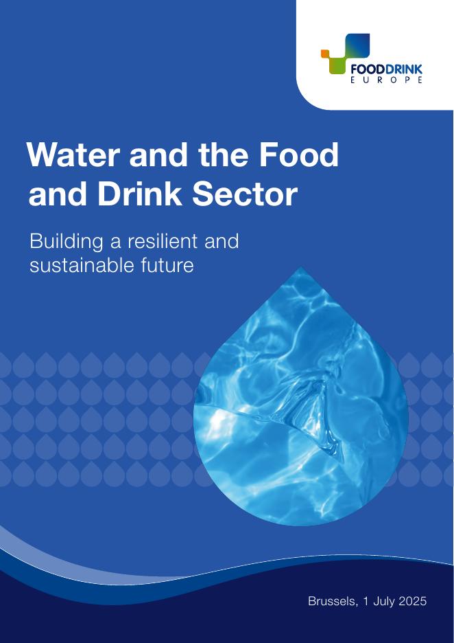 FoodDrink Europe：2025年水资源与食品饮料行业研究报告：构建具备韧性的可持续产业未来（英文版）海报