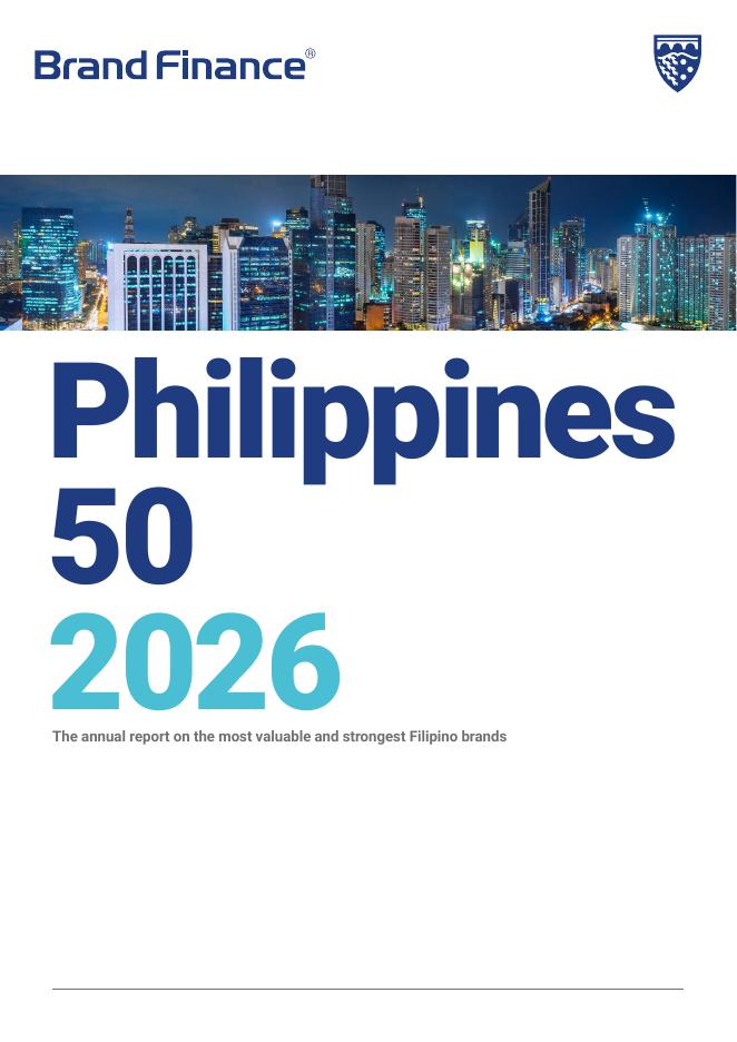 Brand finance：2026年最具价值和实力的菲律宾品牌年度报告（英文版）海报