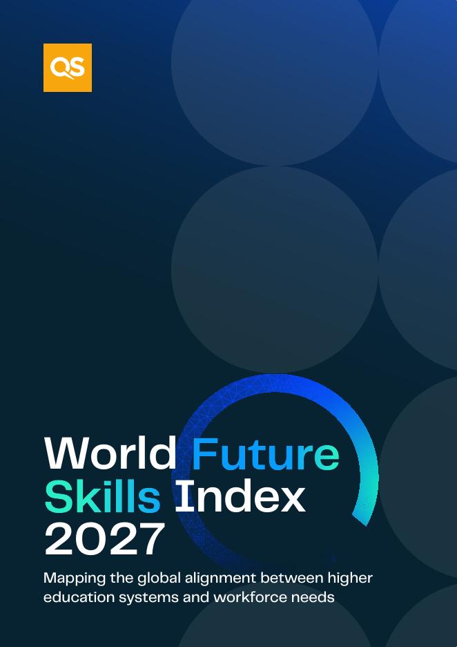 QS：2027年世界未来技能指数报告（英文版）海报