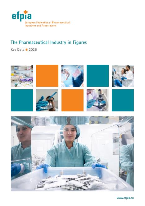 EFPIA：2026年欧洲制药行业关键数据报告（英文版）海报